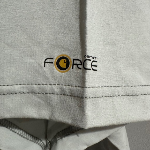 Carhartt Force FR T Shirt 3XL Relaxed Fit Short Sleeve CAT‎ 2 Gray NWT - Picture 4 of 9